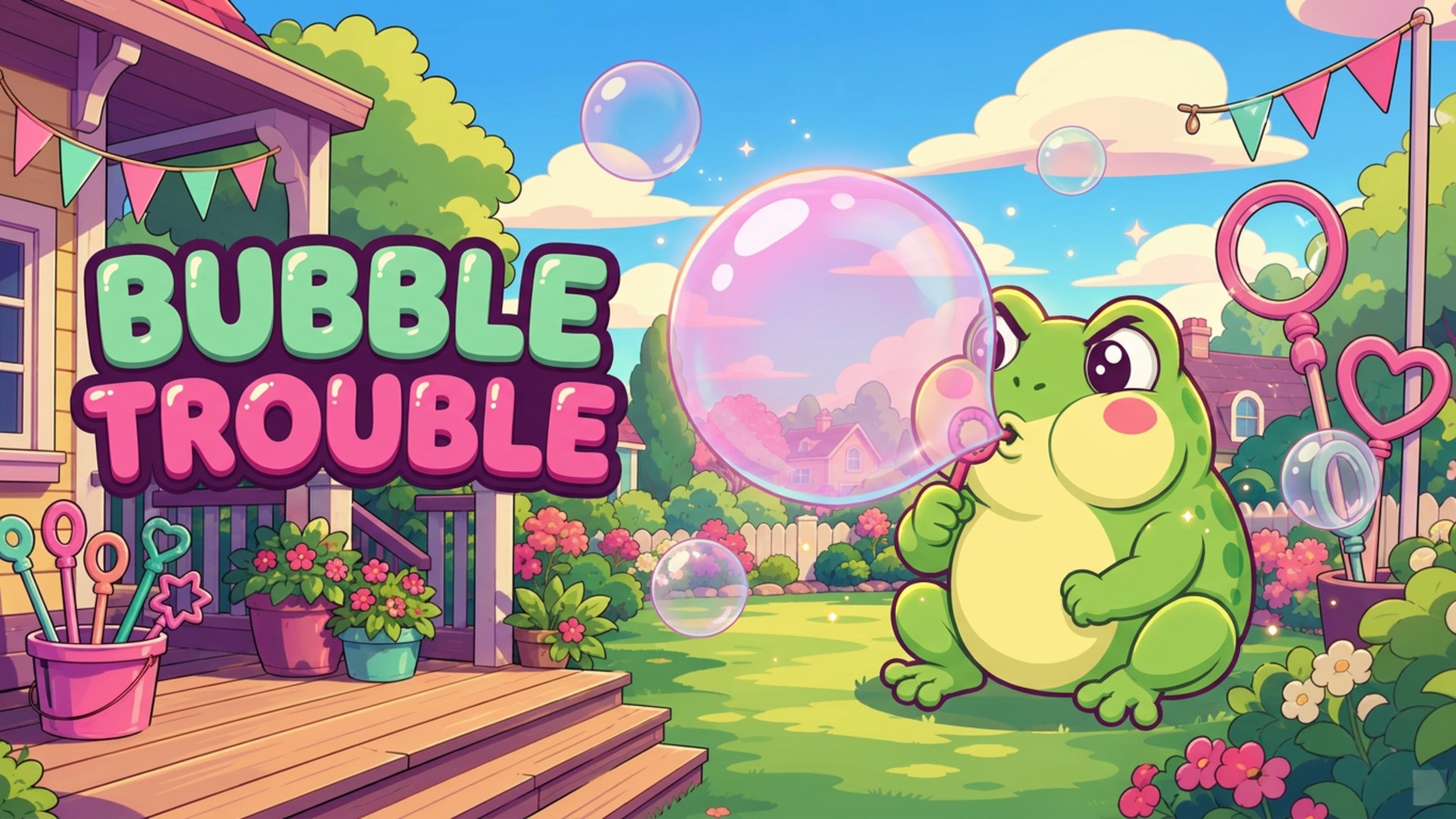 Bubble Trouble game artwork