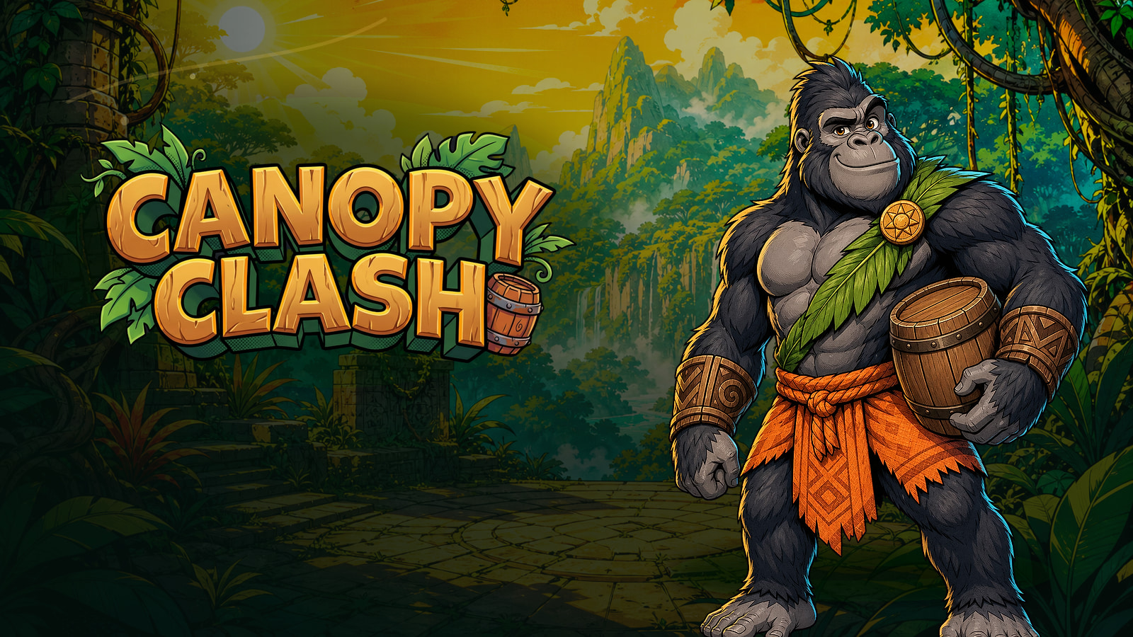 Canopy Clash: Barrel Breakout game artwork