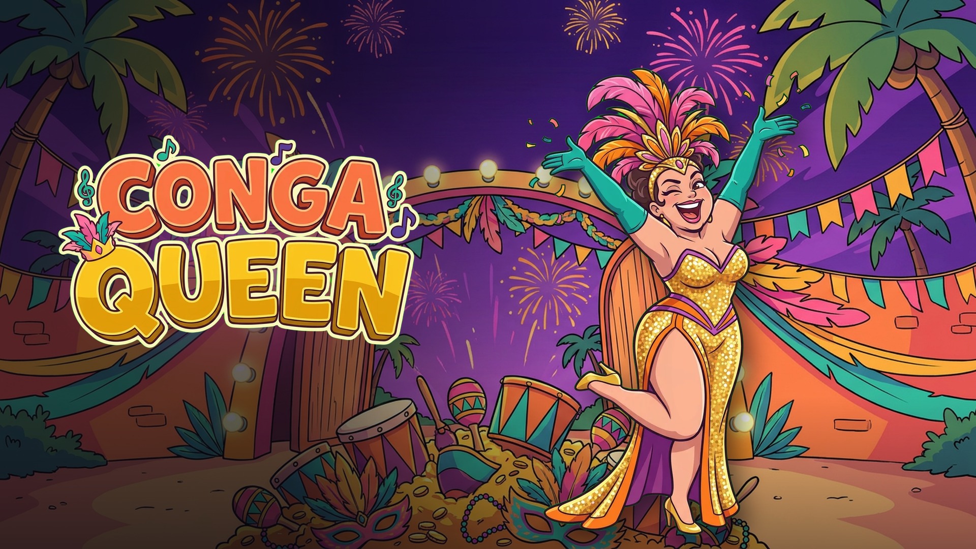 Conga Queen game artwork