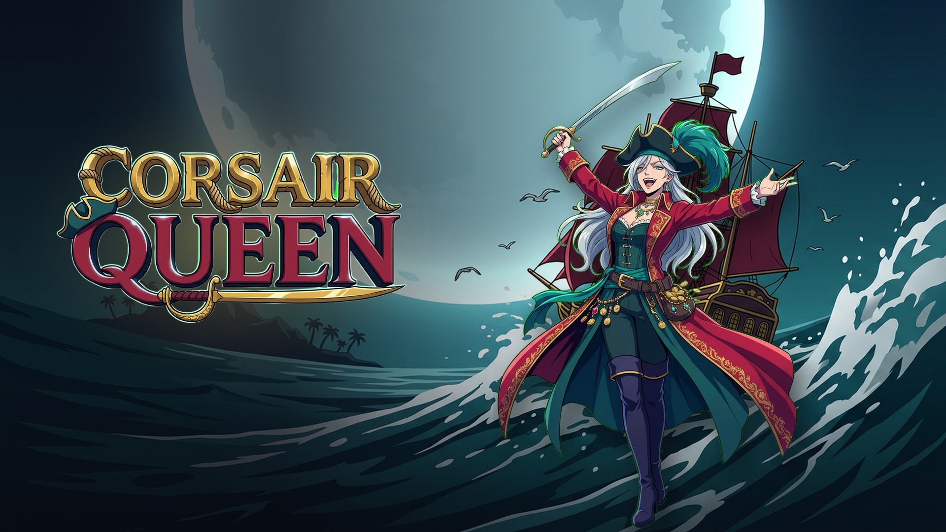 Corsair Queen game artwork