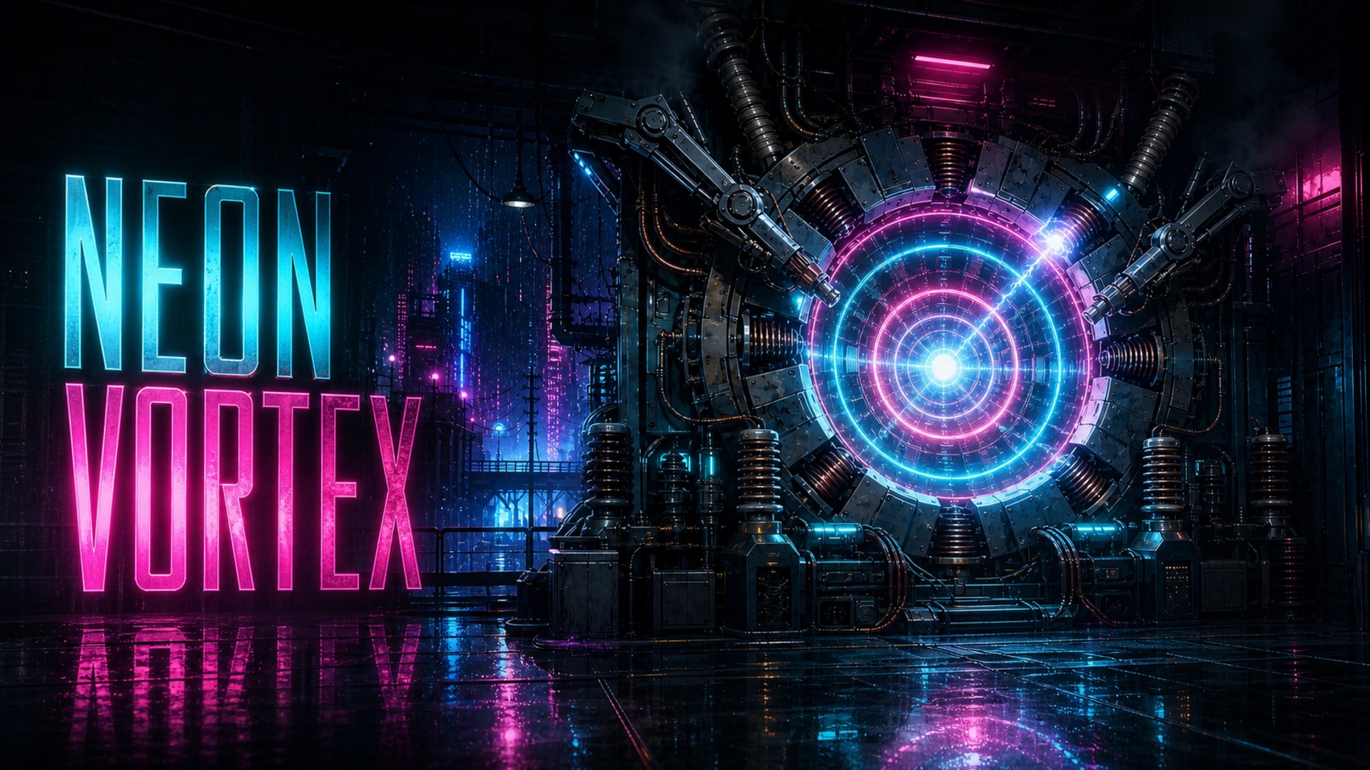 Neon Vortex game artwork
