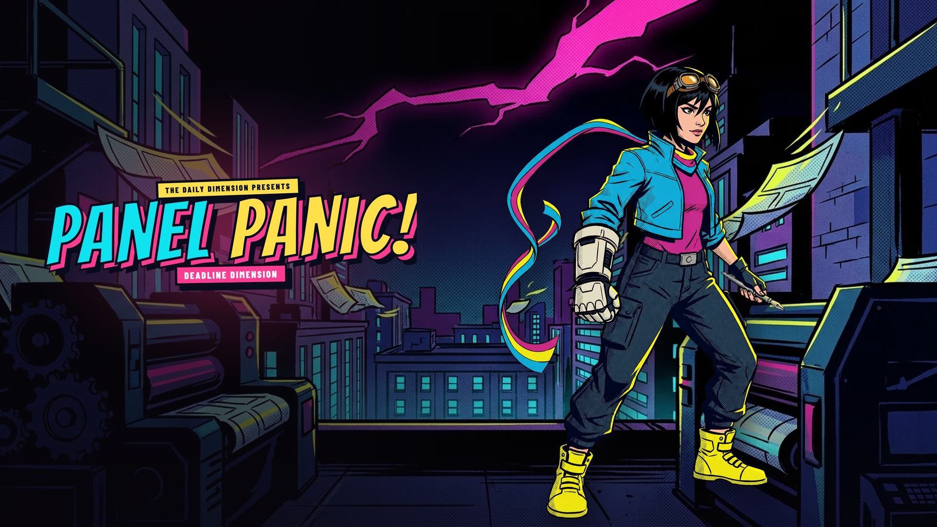 Panel Panic: Deadline Dimension game artwork