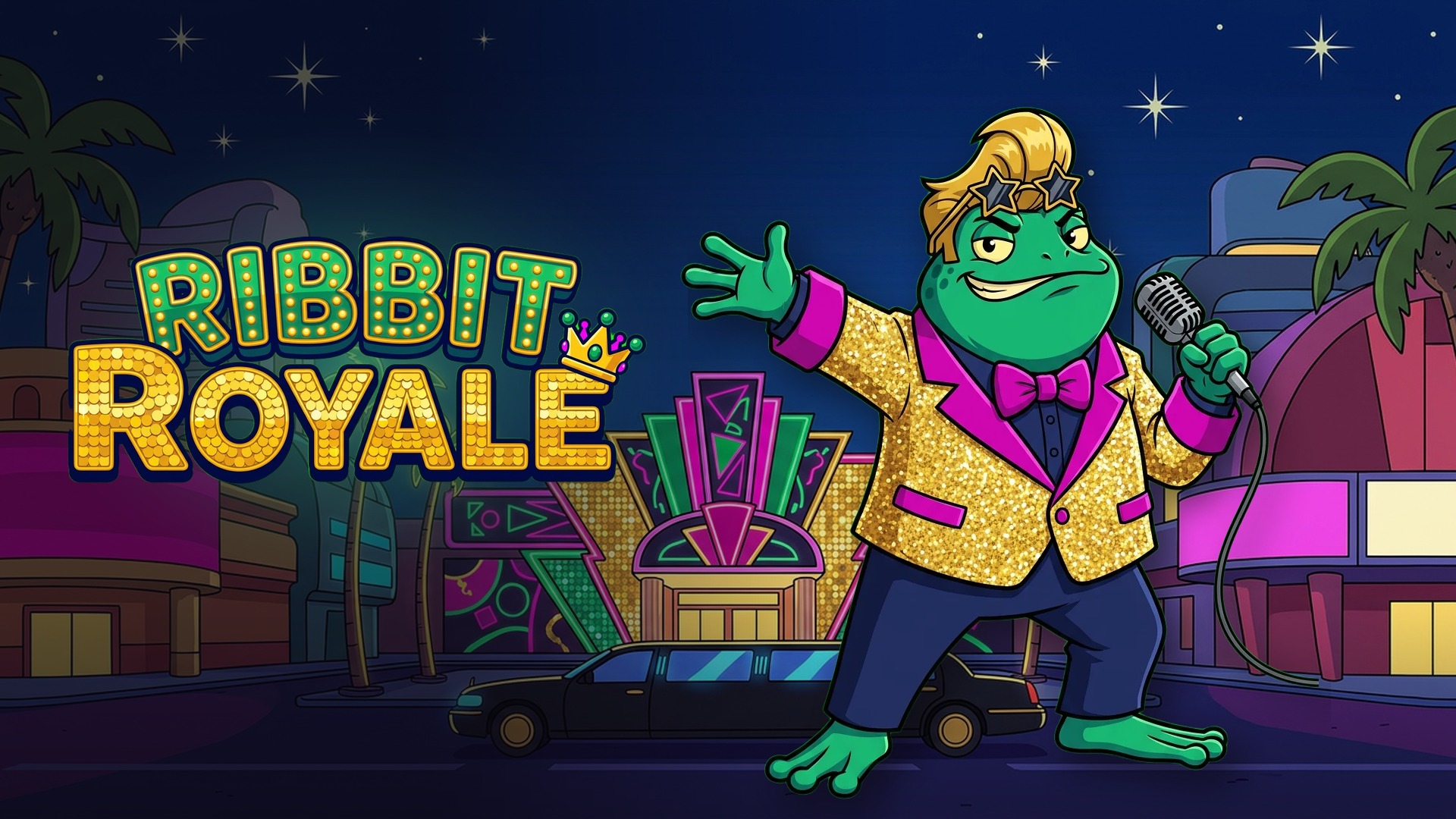 Ribbit Royale game artwork