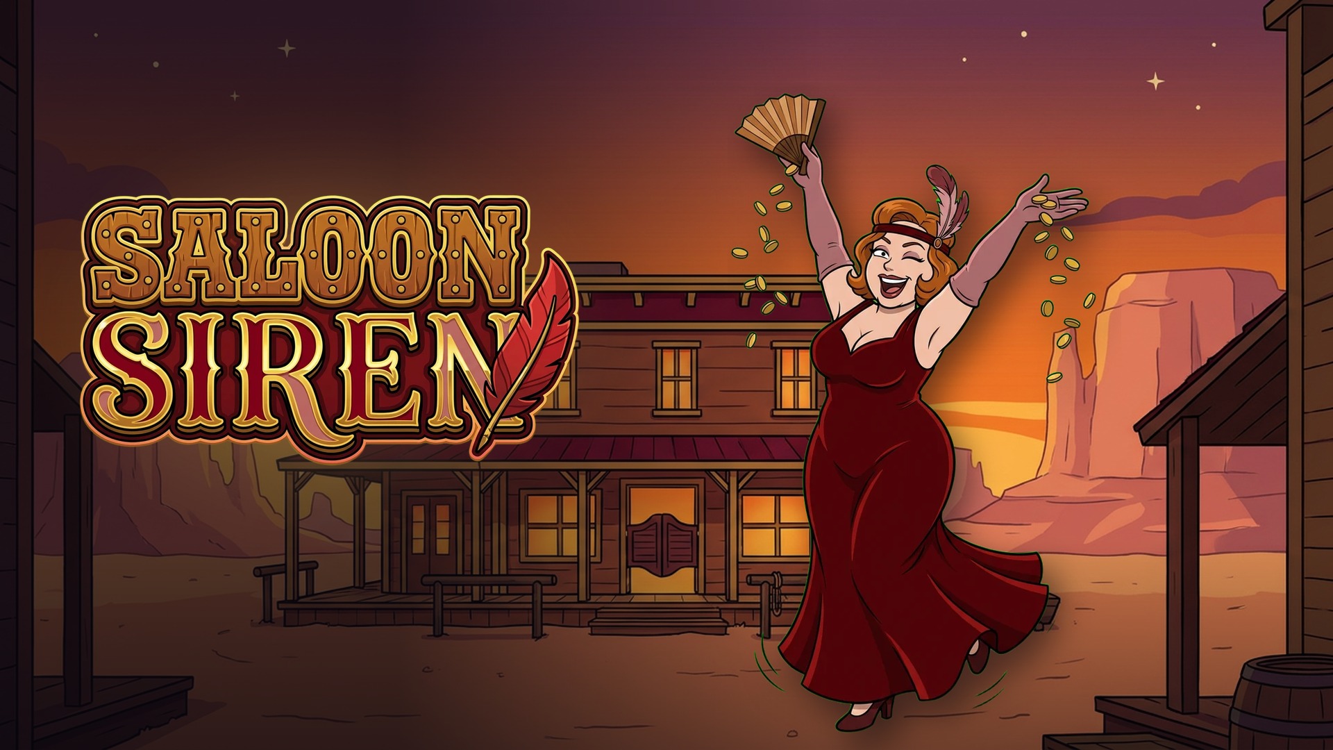 Saloon Siren game artwork