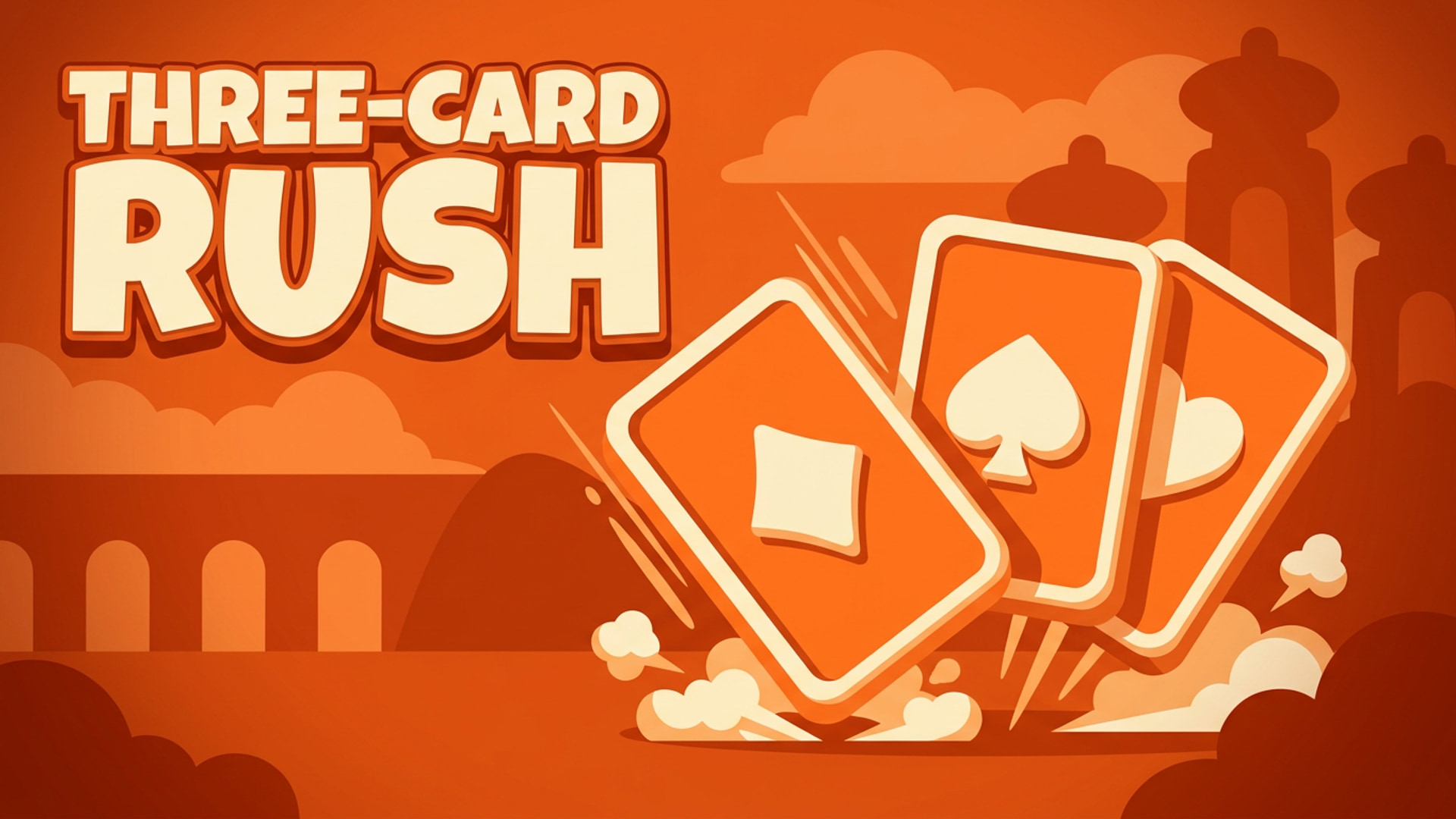 Three-Card Rush game artwork